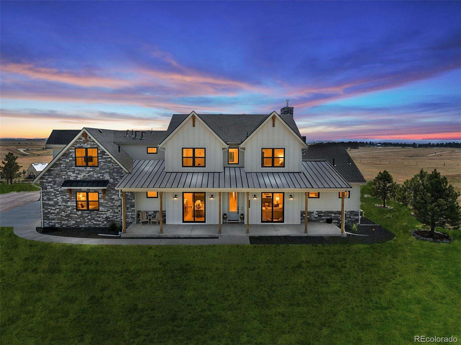 5 Acres of Land with Home for Sale in Elizabeth, Colorado