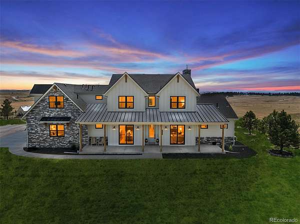 5 Acres of Land with Home for Sale in Elizabeth, Colorado