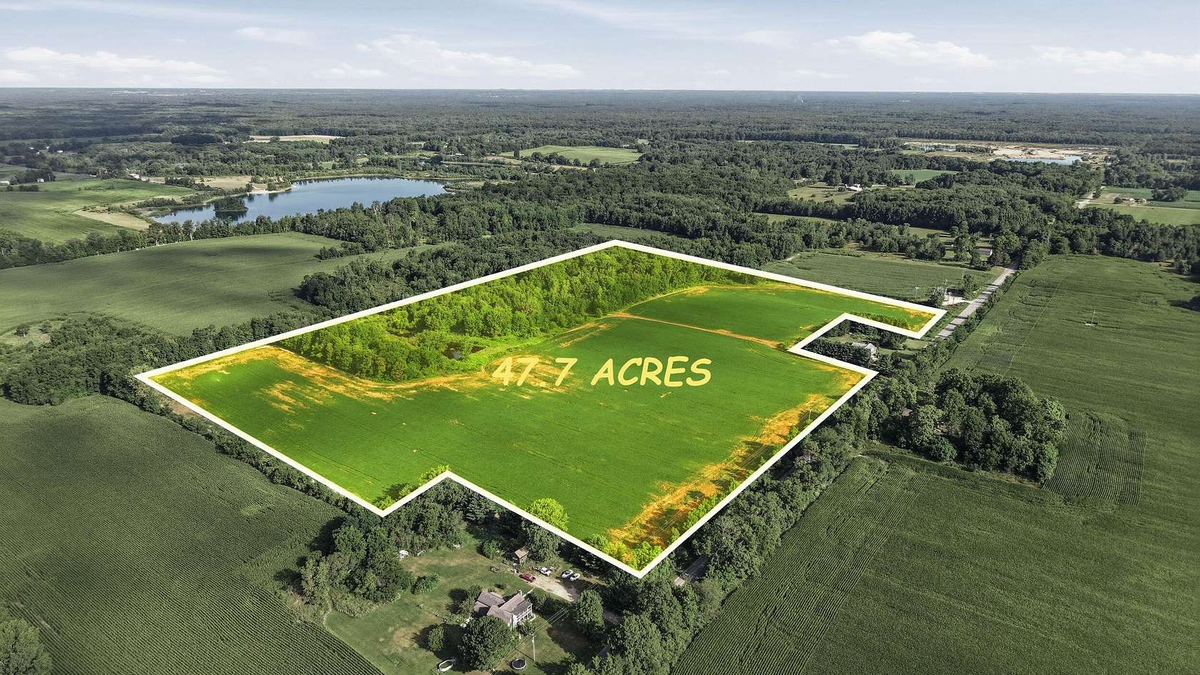 47.7 Acres of Agricultural Land for Sale in Pullman, Michigan