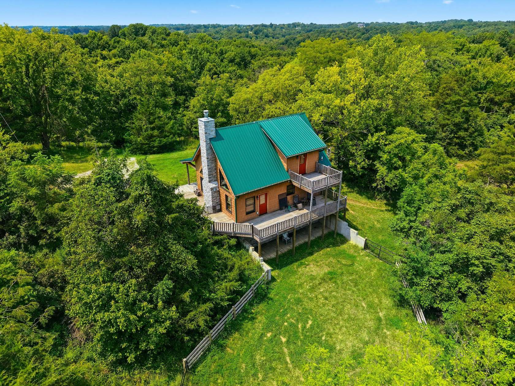 50.7 Acres of Recreational Land with Home for Sale in Lawrenceburg, Kentucky