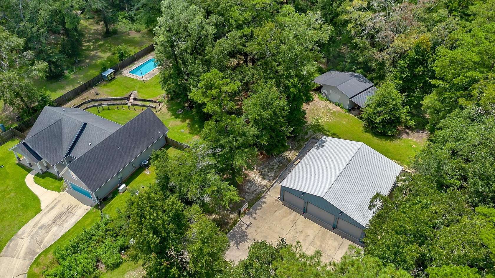 2.74 Acres of Land with Home for Sale in Tallahassee, Florida