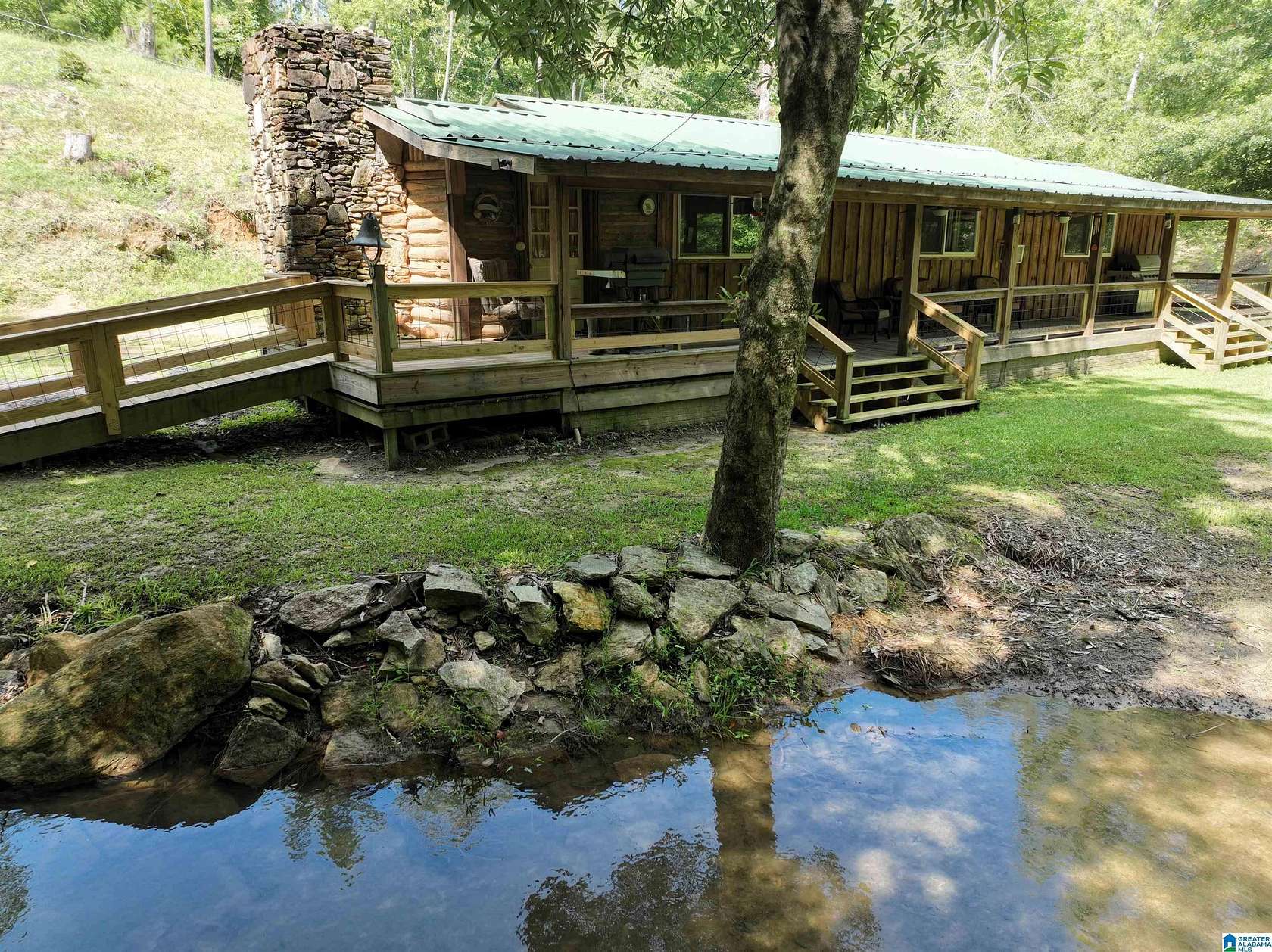 52.7 Acres of Recreational Land with Home for Sale in Jacksons' Gap, Alabama