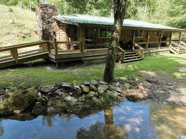 52.7 Acres of Recreational Land with Home for Sale in Jacksons' Gap, Alabama