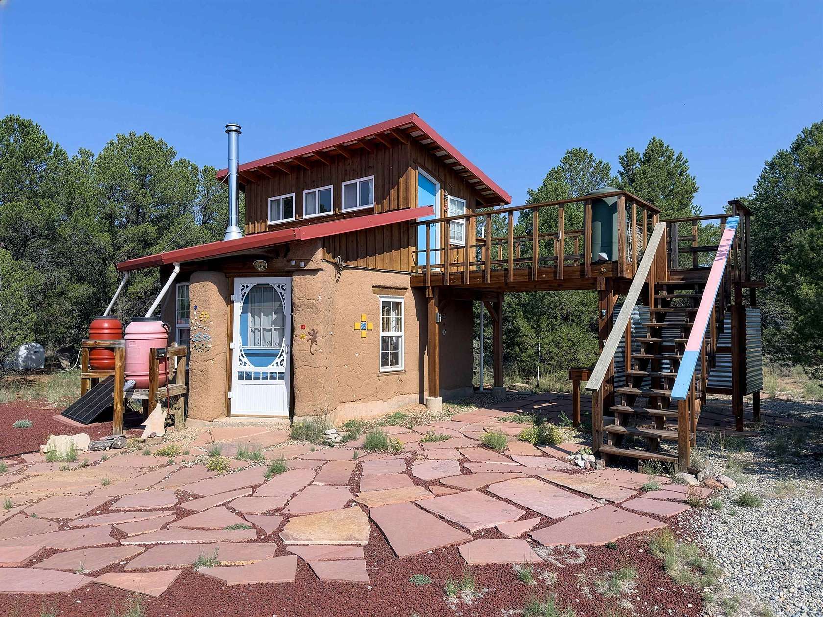 5 Acres of Land with Home for Sale in Carson, New Mexico