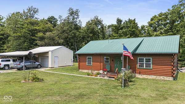 5.3 Acres of Land with Home for Sale in Salem, Indiana