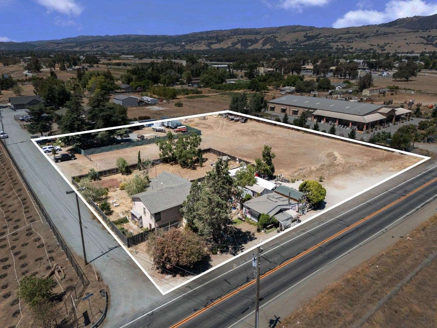 1.8 Acres of Land with Home for Sale in San Martin, California