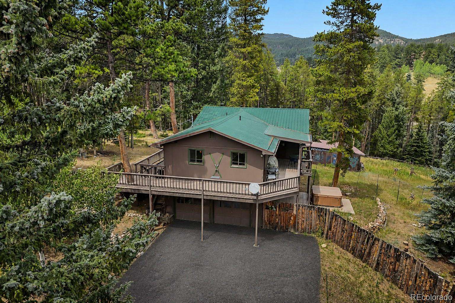 2.5 Acres of Land with Home for Sale in Conifer, Colorado