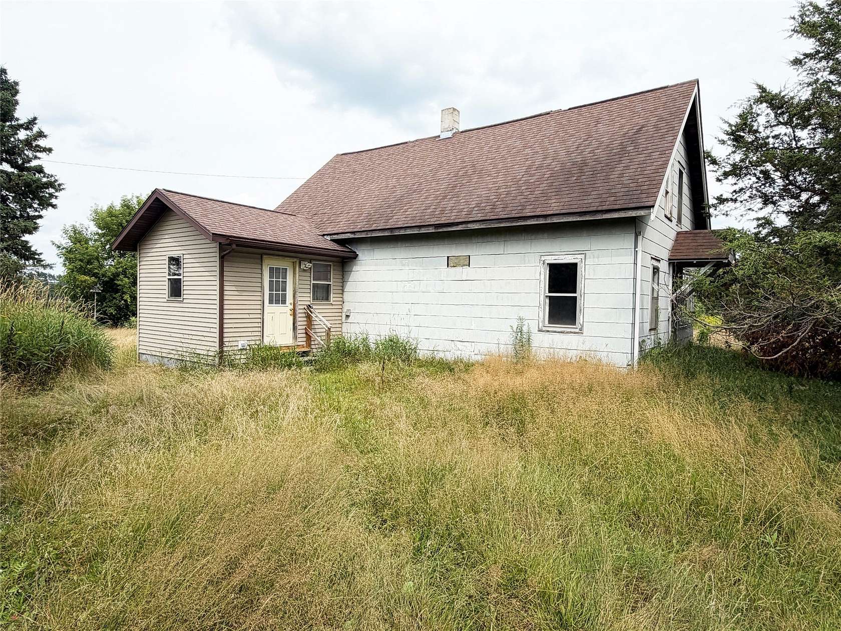 5 Acres of Land with Home for Sale in Turtle Lake, Wisconsin