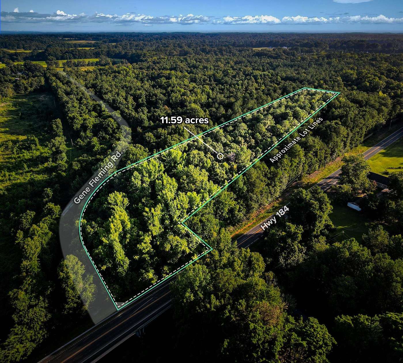 11.6 Acres of Recreational & Residential Land for Sale in Iva, South Carolina