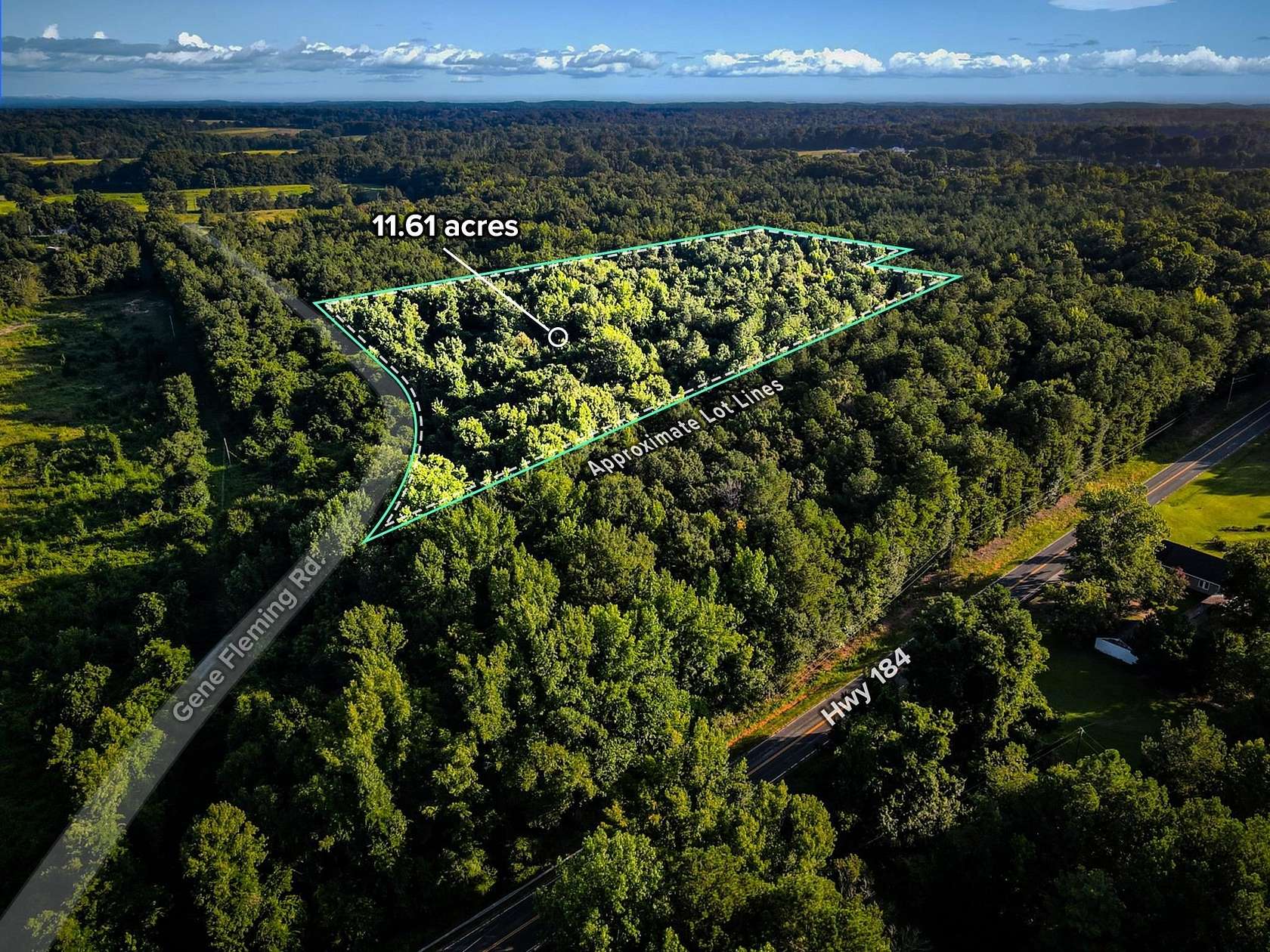 11.6 Acres of Recreational & Residential Land for Sale in Iva, South Carolina