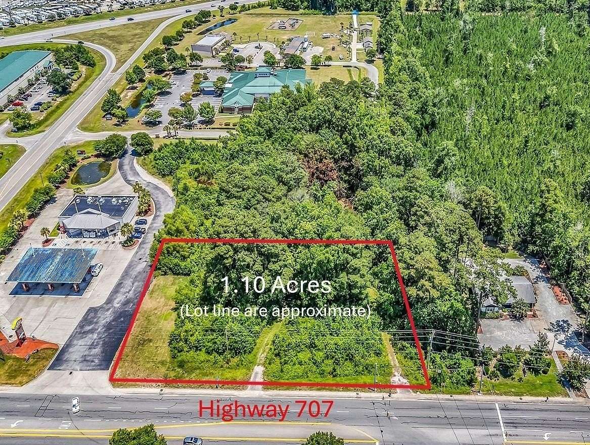 1.1 Acres of Mixed-Use Land for Lease in Myrtle Beach, South Carolina