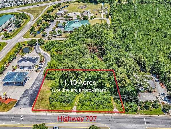 1.1 Acres of Mixed-Use Land for Lease in Myrtle Beach, South Carolina