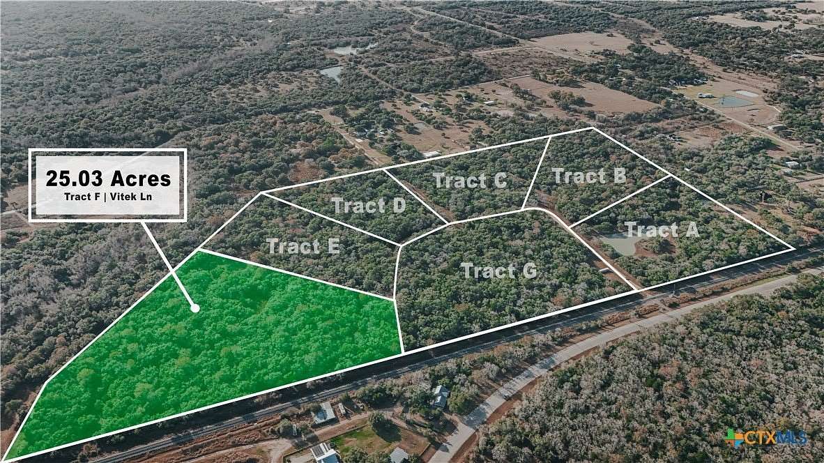 25 Acres of Recreational Land for Sale in Inez, Texas
