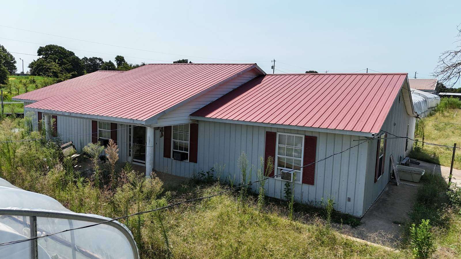 3.24 Acres of Land with Home for Sale in Weleetka, Oklahoma