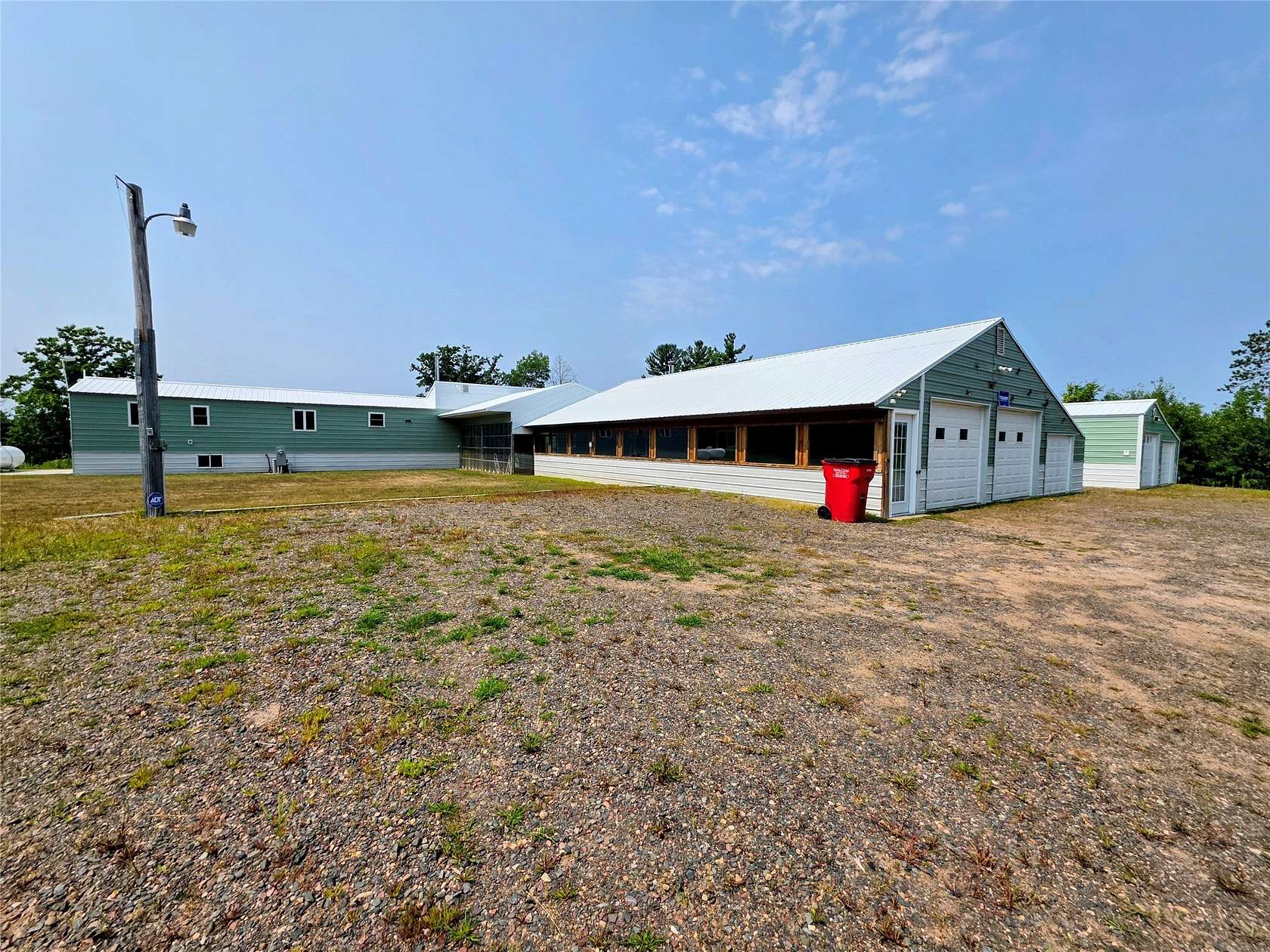 20 Acres of Land with Home for Sale in Sarona, Wisconsin