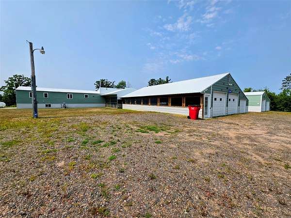 20 Acres of Land with Home for Sale in Sarona, Wisconsin