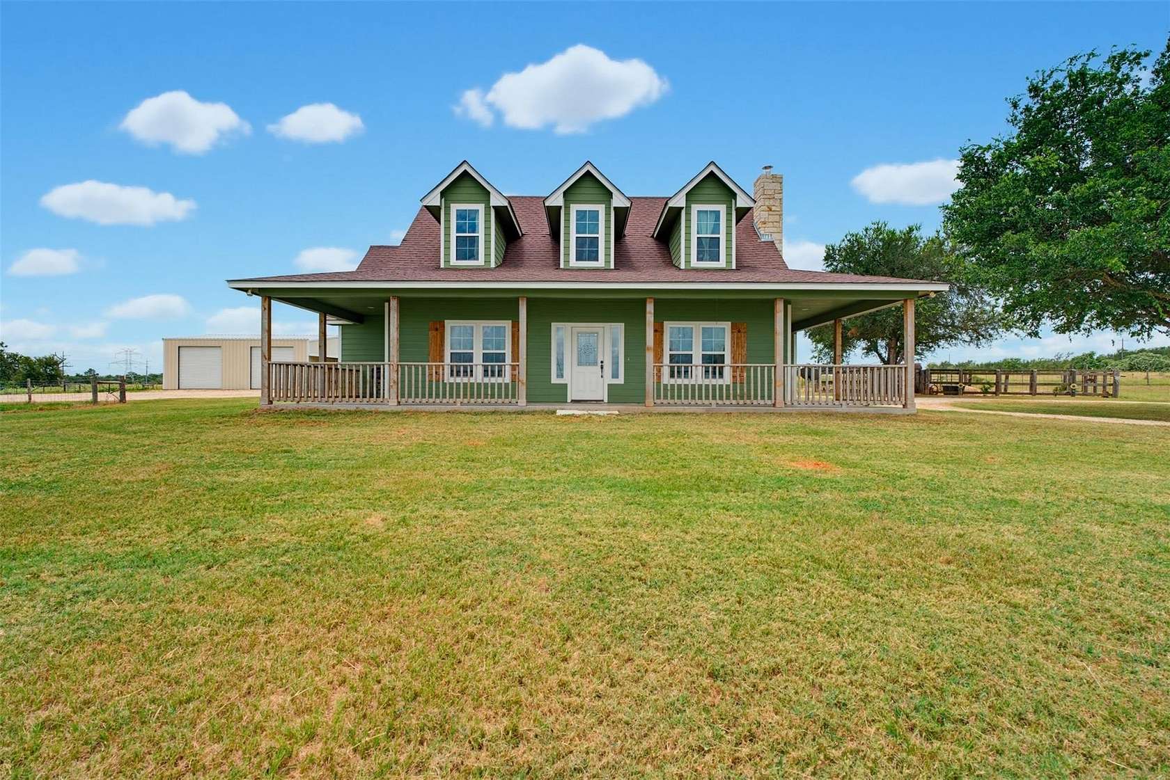 10 Acres of Land with Home for Sale in Rockdale, Texas