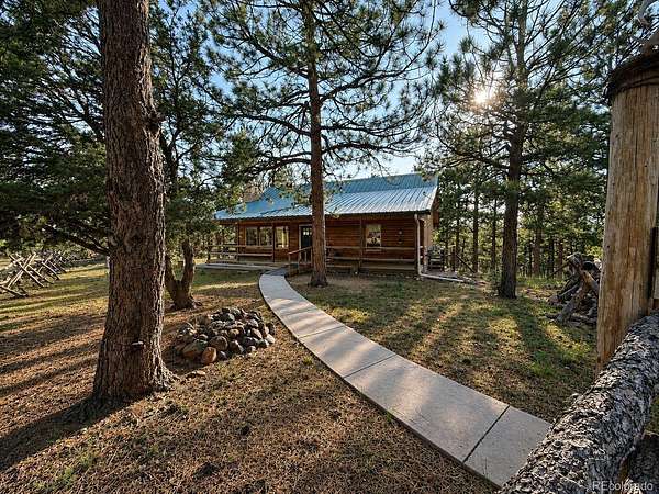 40 Acres of Land with Home for Sale in Westcliffe, Colorado