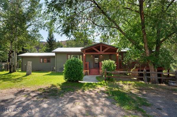 1.56 Acres of Land with Home for Sale in Gardiner, Montana