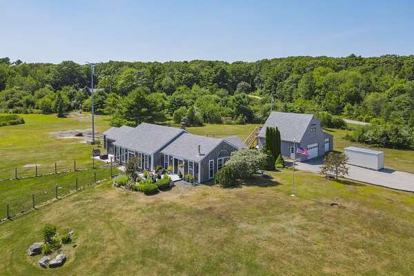 6.45 Acres of Land with Home for Sale in Cushing, Maine