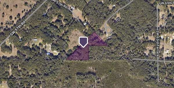 5 Acres of Agricultural Land for Sale in Gainesville, Florida