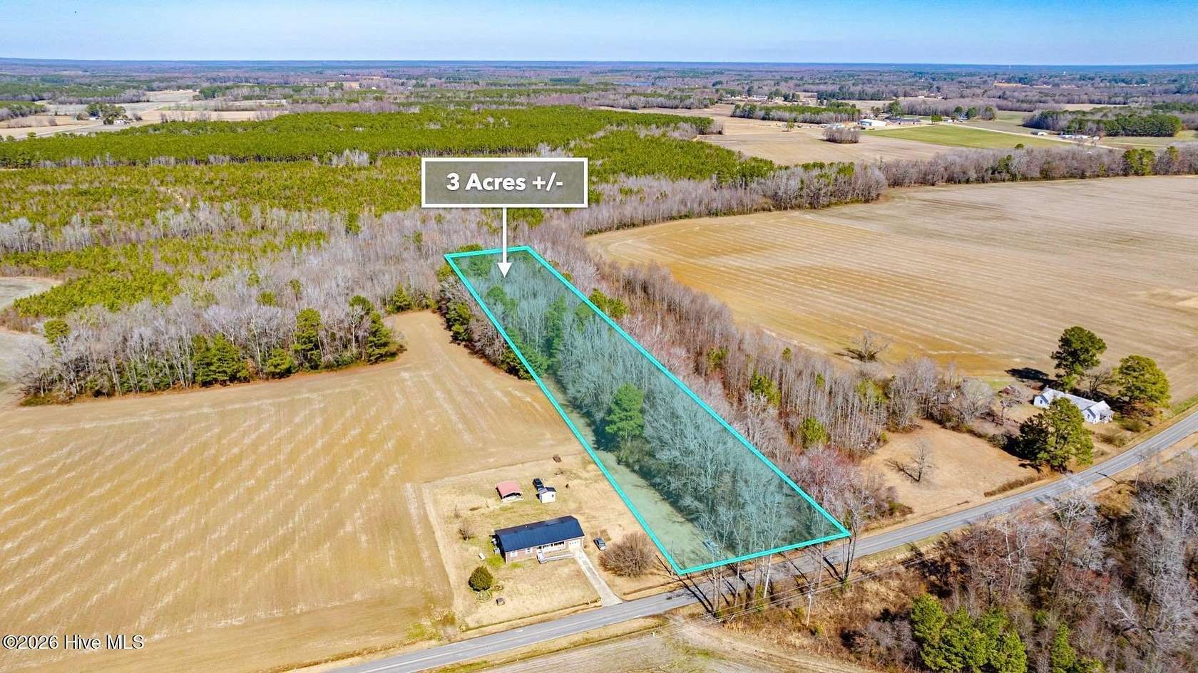 3 Acres of Residential Land for Sale in Conway, North Carolina