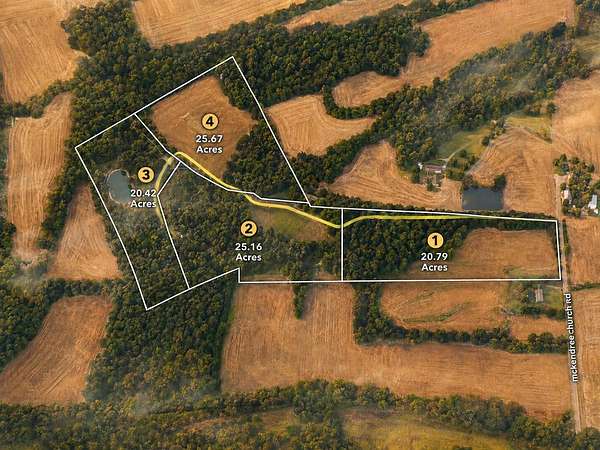 25.7 Acres of Recreational & Residential Land for Sale in Kevil, Kentucky