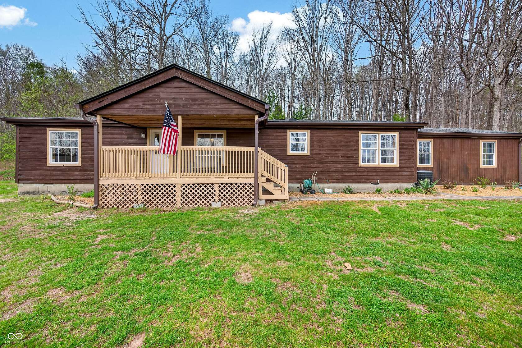 5 Acres of Land with Home for Sale in Columbus, Indiana
