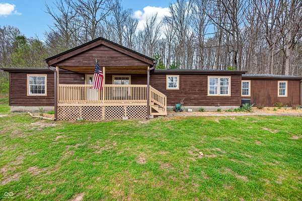 5 Acres of Land with Home for Sale in Columbus, Indiana