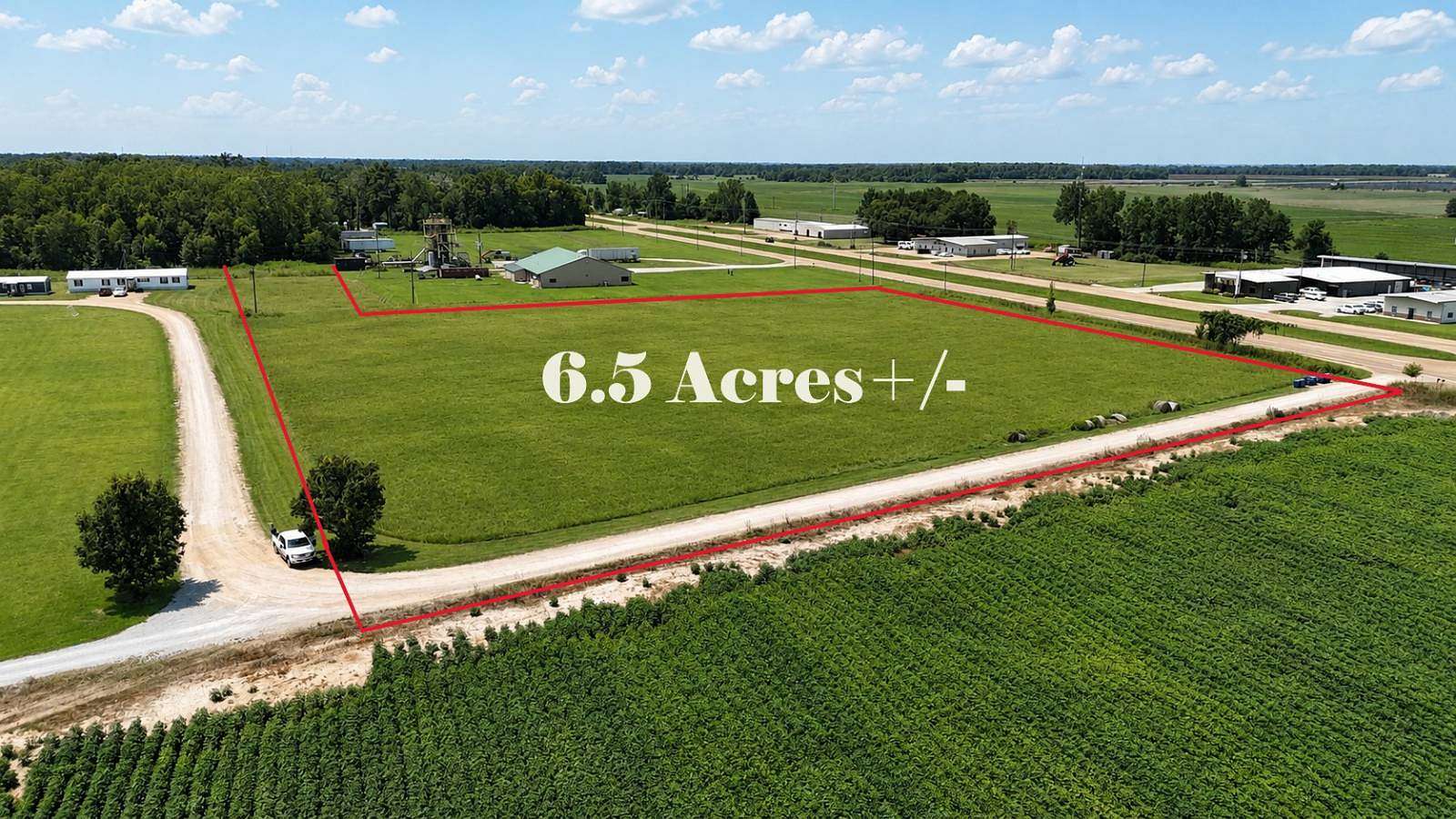 6.5 Acres of Commercial Land for Sale in Greenwood, Mississippi