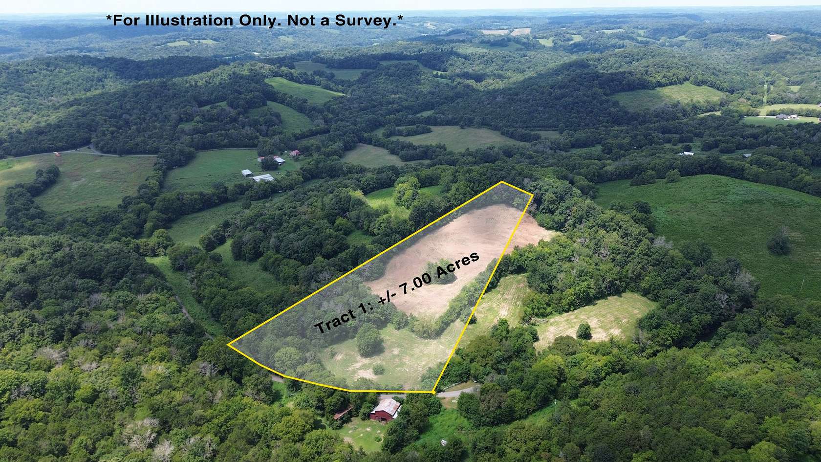 7 Acres of Land for Sale in Belvidere, Tennessee