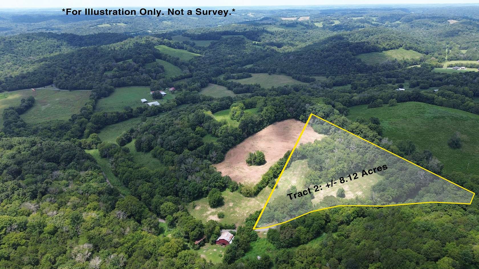 8.12 Acres of Land for Sale in Belvidere, Tennessee