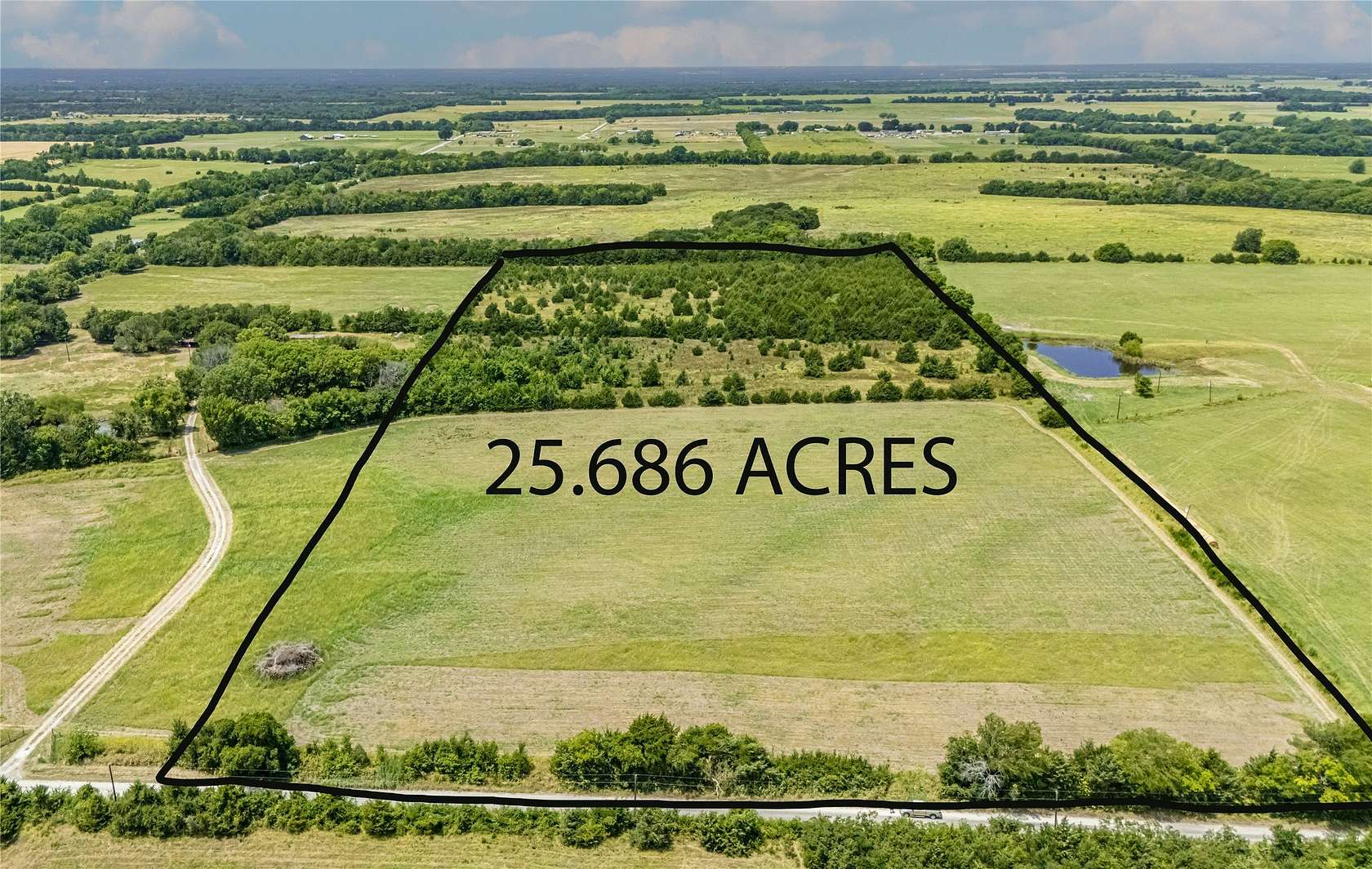 25.7 Acres of Land for Sale in Bonham, Texas