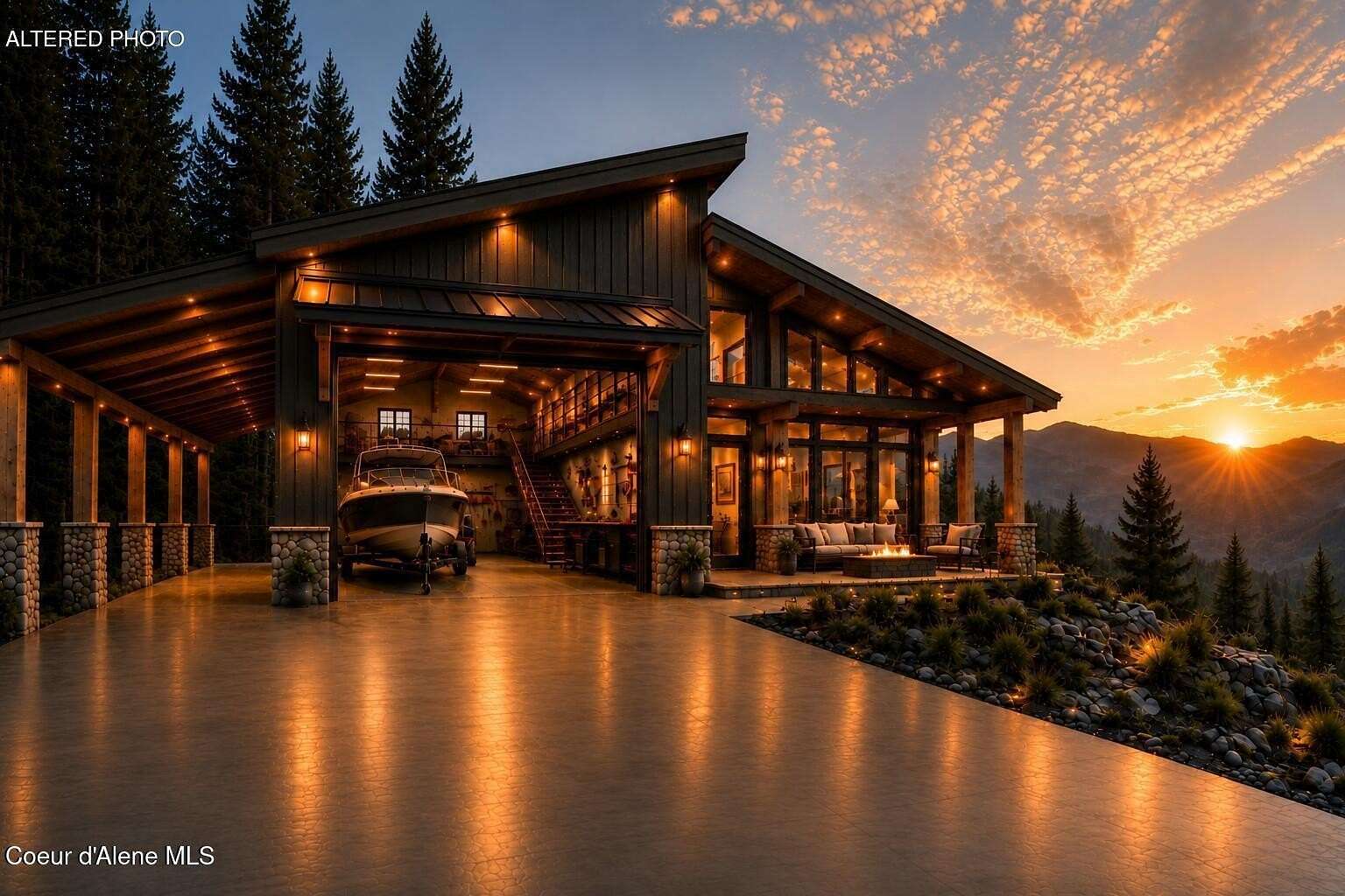 5 Acres of Land with Home for Sale in Blanchard, Idaho
