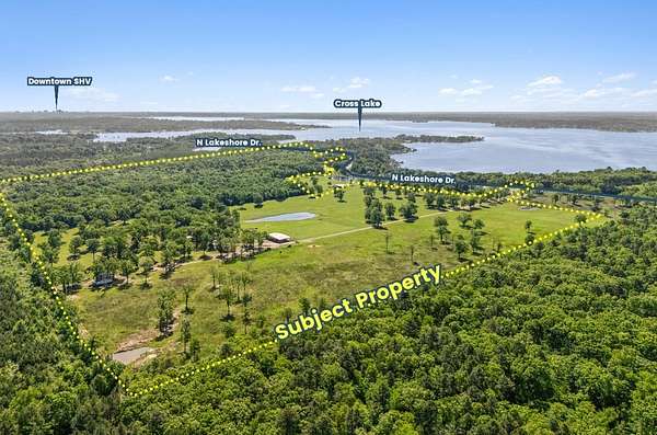 135 Acres of Land for Sale in Shreveport, Louisiana