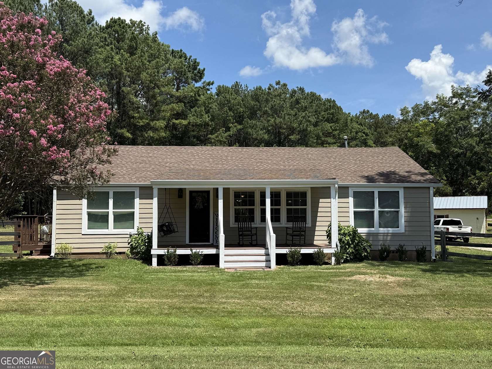 10 Acres of Land with Home for Sale in Zebulon, Georgia