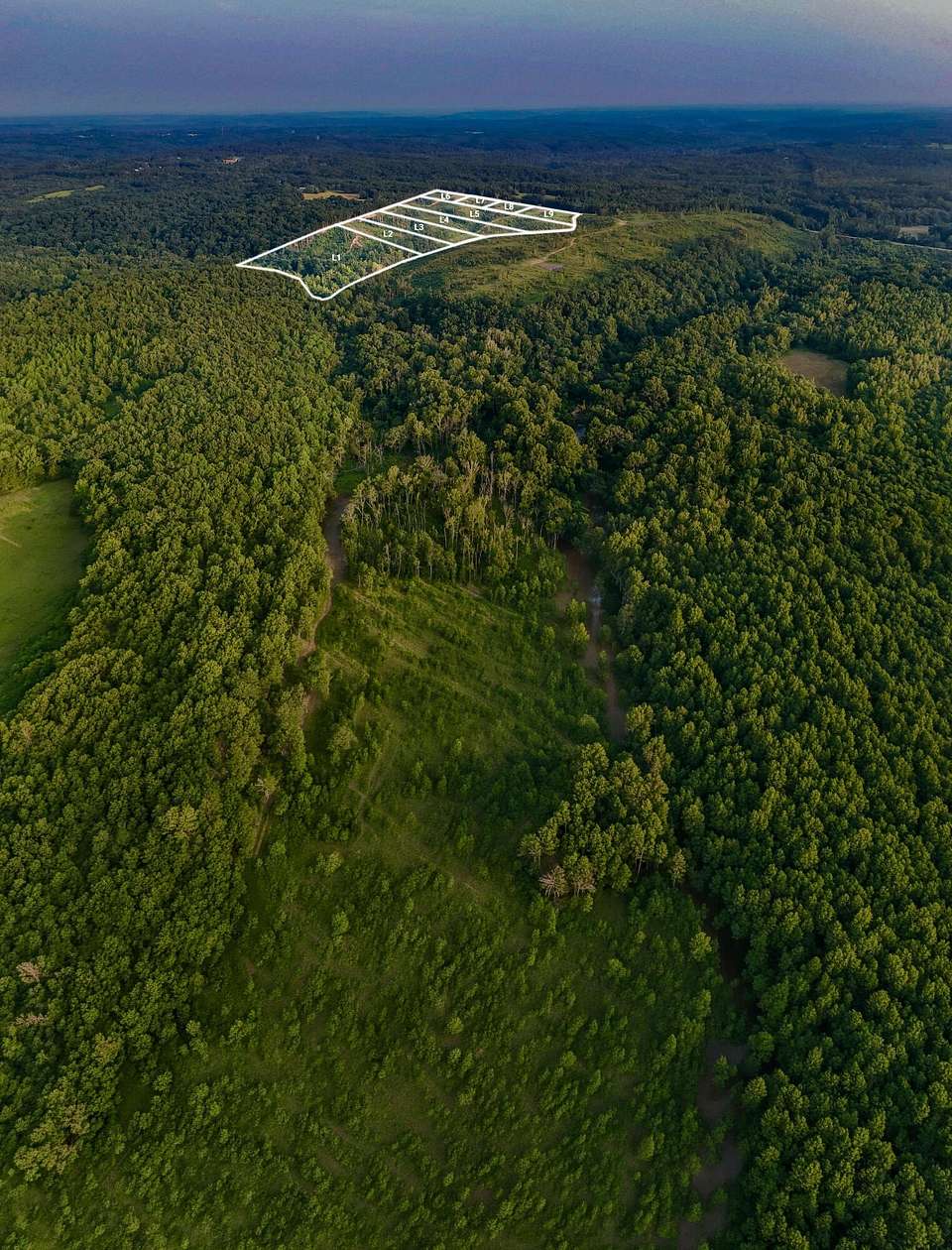 7.16 Acres of Residential Land for Sale in Walnut, Mississippi