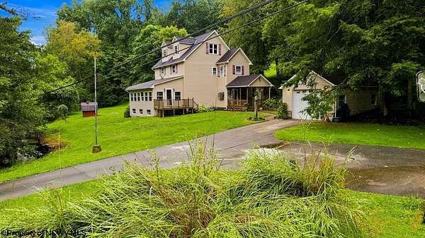 6.88 Acres of Land with Home for Sale in Clarksburg, West Virginia