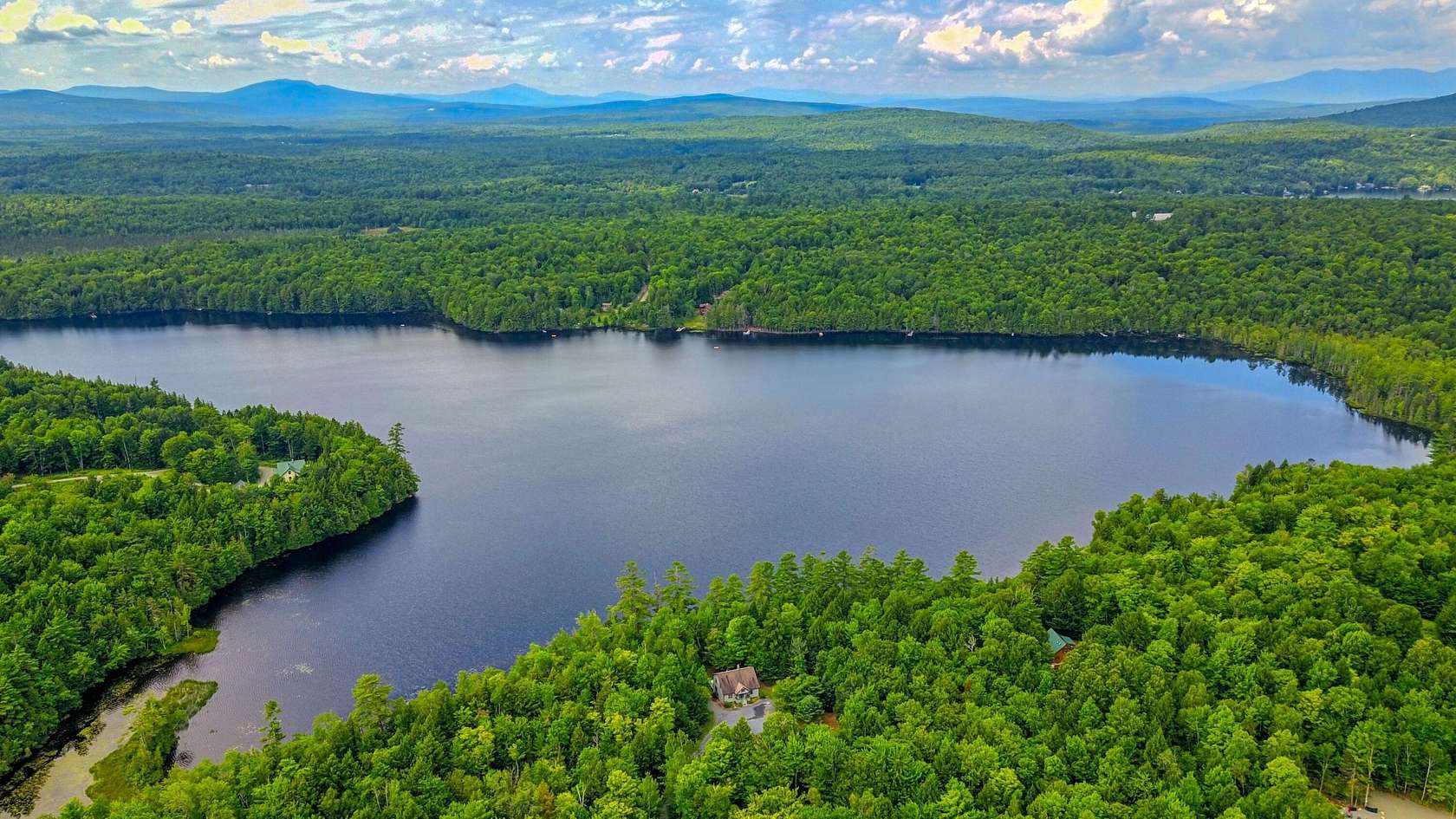 9.57 Acres of Land with Home for Sale in Embden, Maine