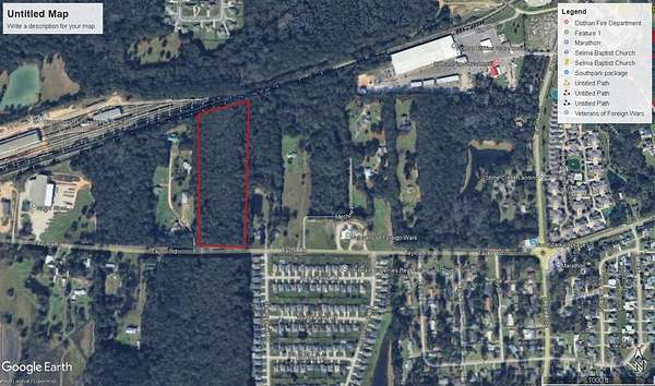 13 Acres of Land for Sale in Dothan, Alabama