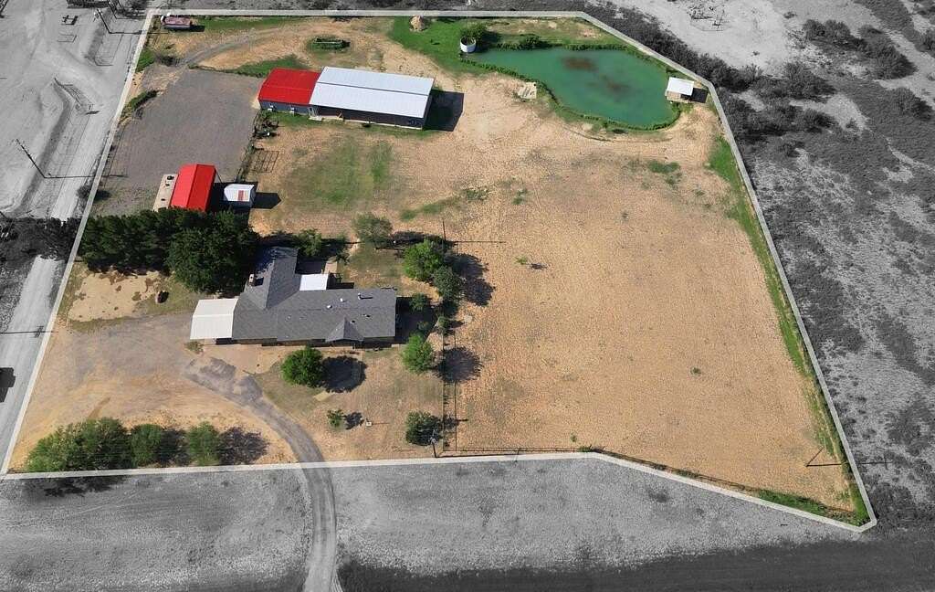 4 Acres of Land with Home for Sale in Snyder, Texas