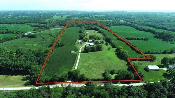 40 Acres of Land with Home for Sale in Savannah, Missouri