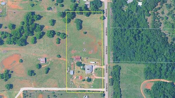 5.13 Acres of Land with Home for Sale in Jones, Oklahoma