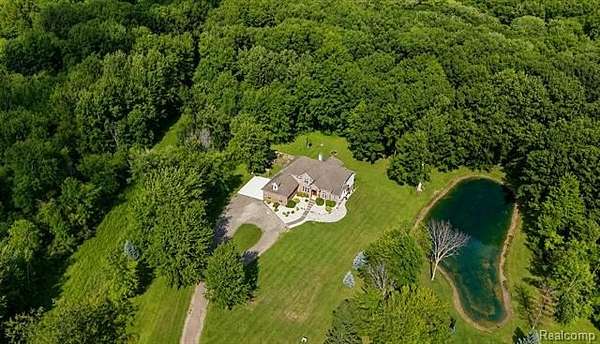 13 Acres of Land with Home for Sale in Ray Township, Michigan