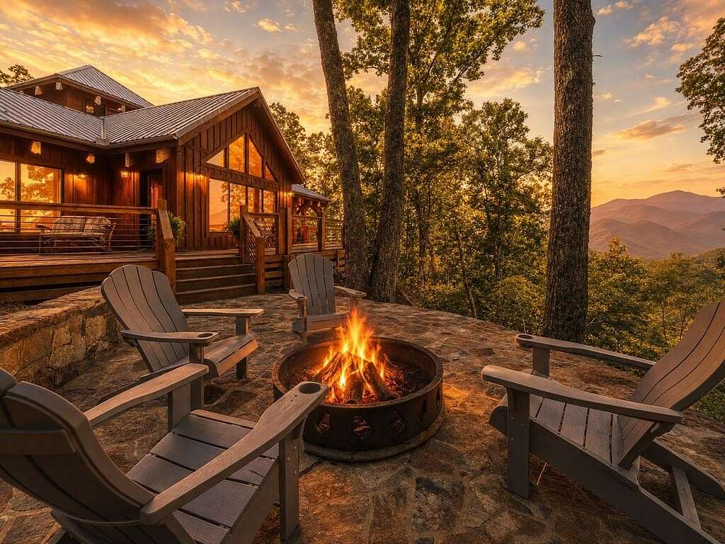 4 Acres of Land with Home for Sale in Bryson City, North Carolina