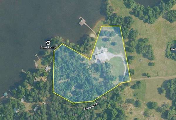 7.58 Acres of Land with Home for Sale in Milam, Texas