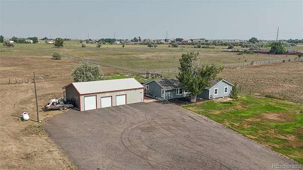 4.45 Acres of Land with Home for Sale in Fort Lupton, Colorado