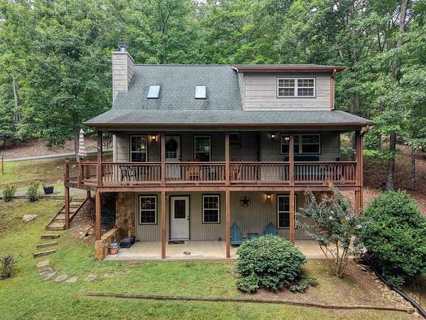 2.46 Acres of Land with Home for Sale in Blairsville, Georgia