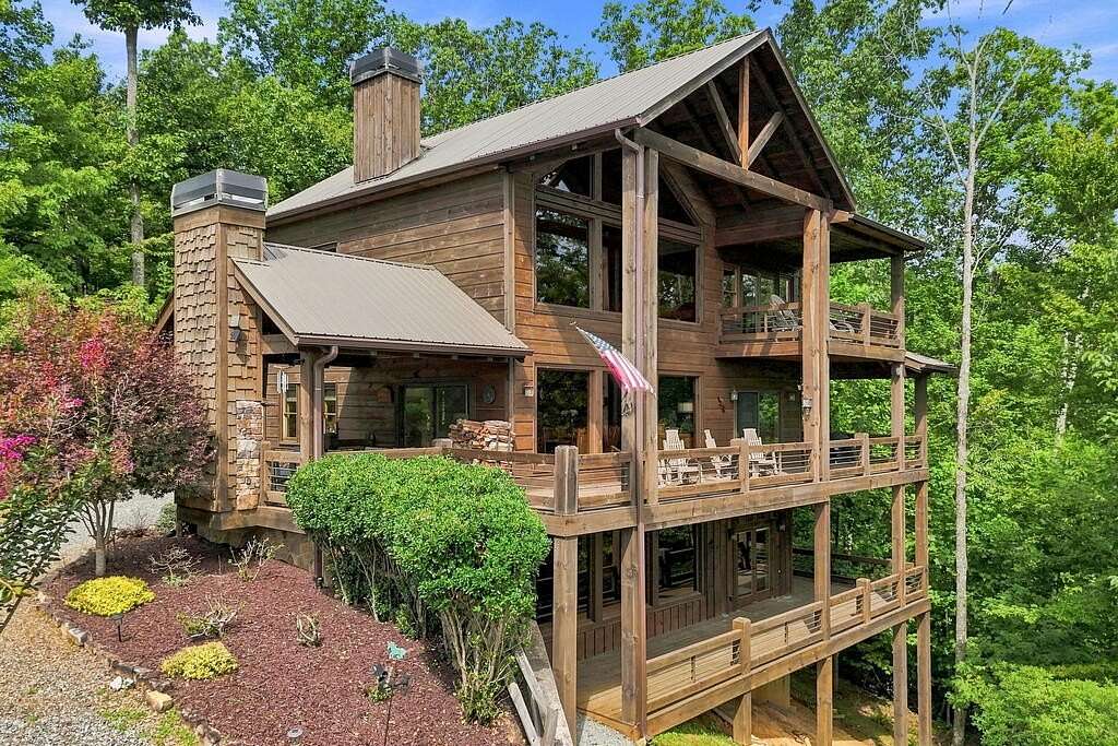 2 Acres of Land with Home for Sale in Blue Ridge, Georgia
