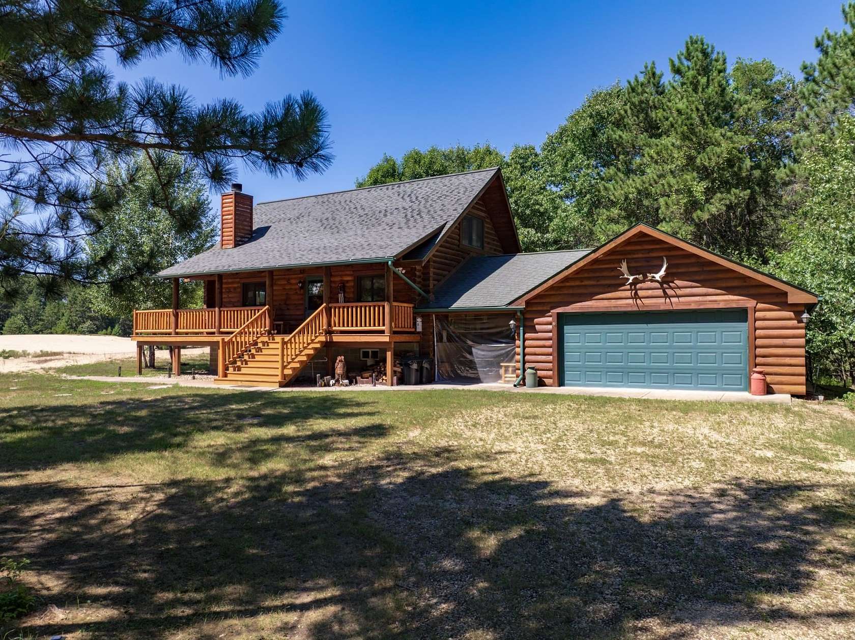 3 Acres of Land with Home for Sale in New Lisbon, Wisconsin